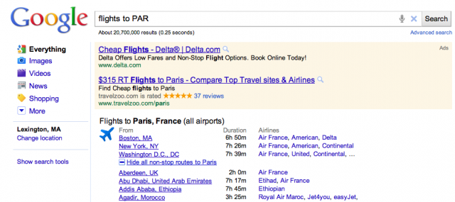 google-travel