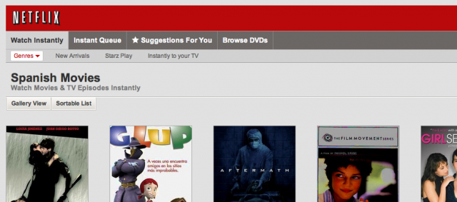 Netflix Spanish