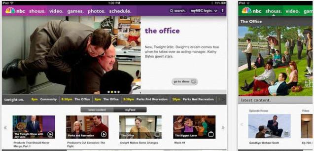 NBC.com iPad App