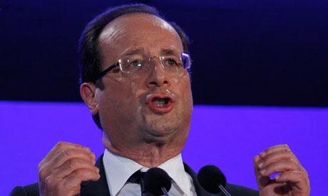 Hollande French President 07 May 2012
