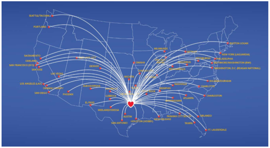 Southwest International Flight Map Southwest Airlines Will Focus On Expanding Its International Operations In  2016